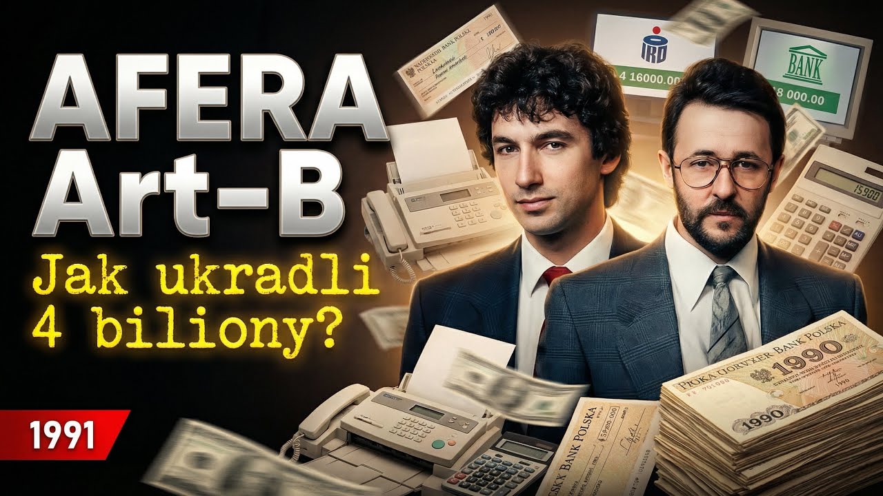 Jak OGRALI NBP i zniknęli z 4,2 BILIONA? Afera ART-B (1991)