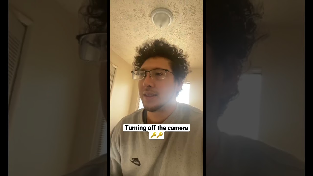 Turning off the camera in the zoom meeting 🔑🔑