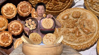 Mooncakes for the Mid-Autumn Festival丨Golden, fragrant and sweet