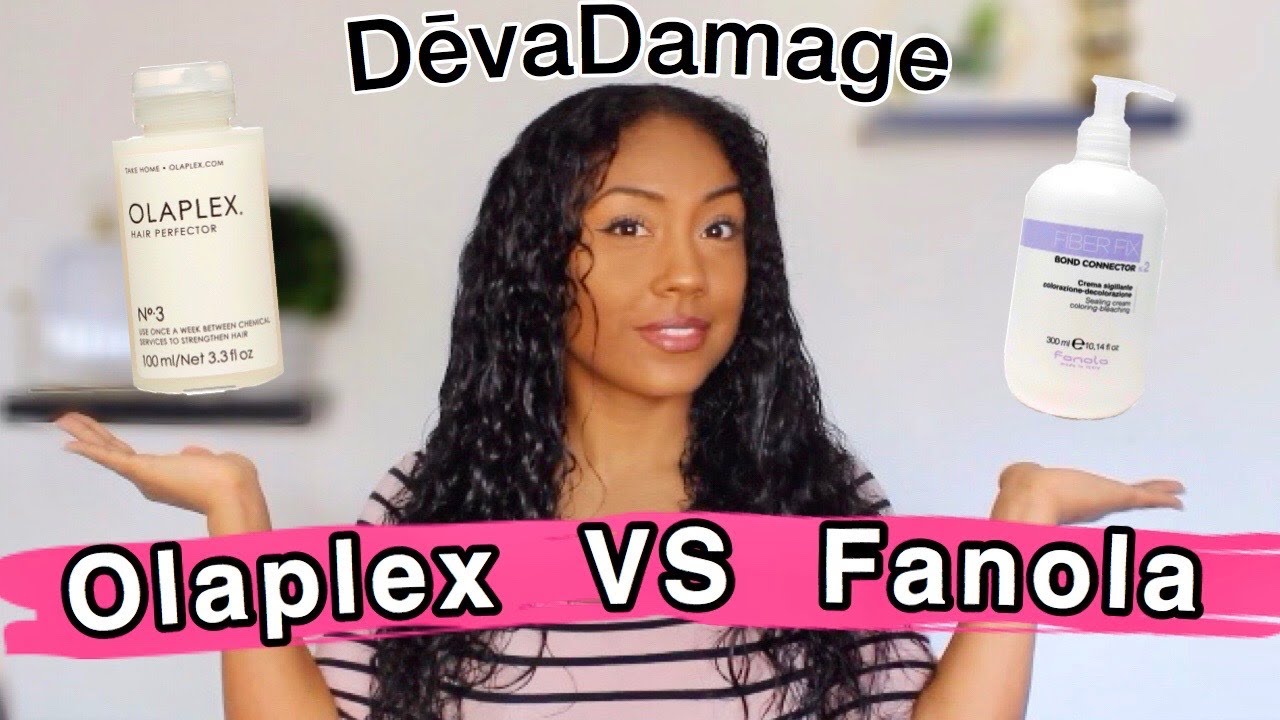 kim Forkludret Læge Testing Bond Building Treatments to Correct Damaged Hair | OLAPLEX vs  FANOLA on DevaDamaged Hair - YouTube