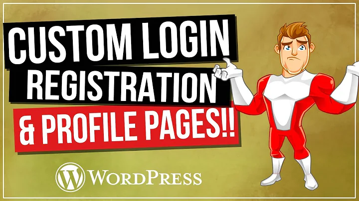 WordPress Login And Registration Pages | Customize Your Website for FREE