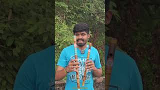 ❤️Dimikki Dappa Musicals Today's Delivery 🥰6 Holes professional level D And E# Scale Flute 🌎To USA.