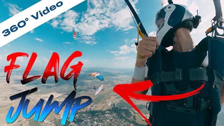 360/VR Skydive | 4th of July Skydive with FLAG!