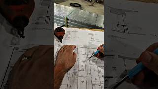 Layout and control lines for metal framing. #construction #framing #architecturalplans Net Worth