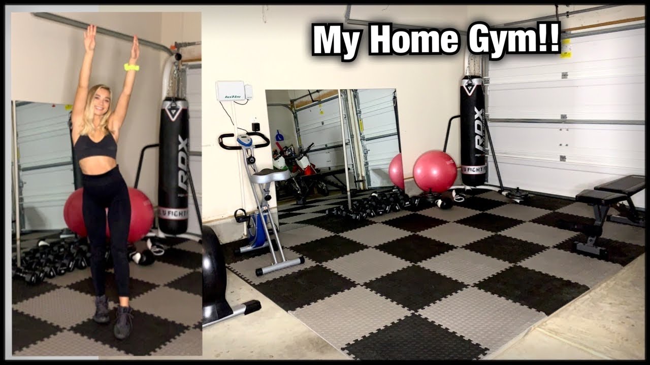 Tour My Home Gym!! 💪🏼 YouTube