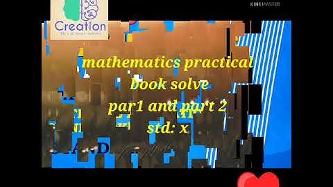 mathematics practical book solve part 1/part 2# class 10  1 to 5