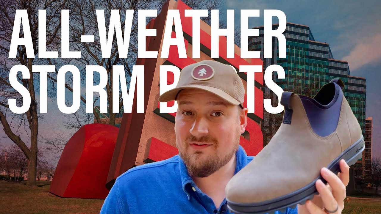 Huckberry All Weather Pull On Storm Boot Vibram Leather Men’s Size 12 P76693 All-Weather Pull-On Storm Boot - Canteen | Chelsea Boots  main image 4