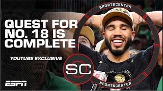 Boston Celtics ‘BLOCKED OUT THE NOISE’ - Andraya Carter | SportsCenter YT Exclusive