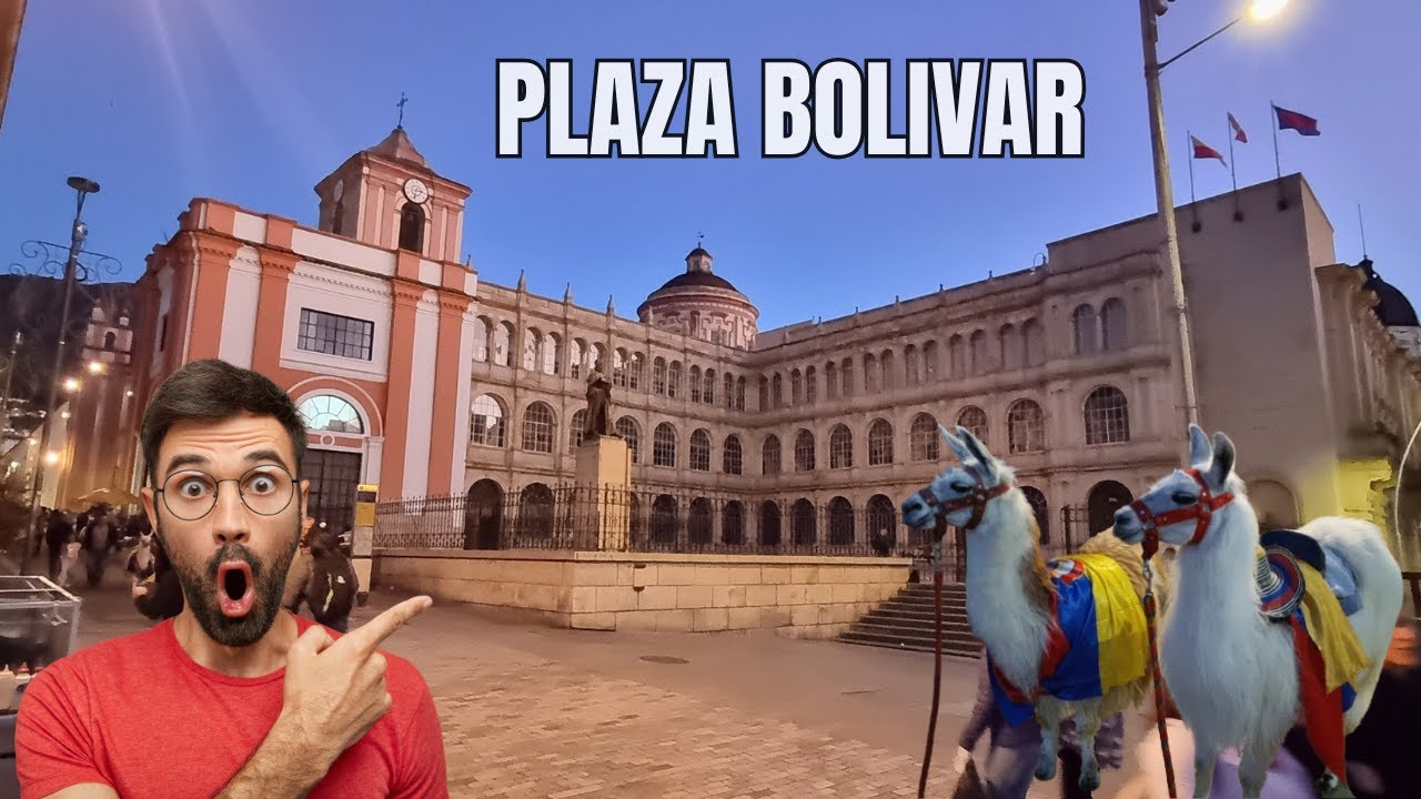 Plaza BOLIVAR en Bogotá, Colombia