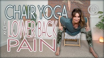 Tessa Rae Yoga | Chair Yoga for Lower Back Pain | Feel better now ✨✨
