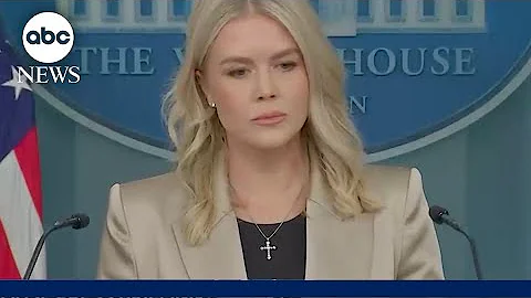 White House press secretary Leavitt on government shutdown layoffs