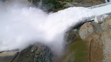 Officials Release Water in Oroville Spillway