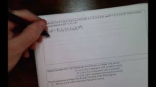 NorthArk MAT 2113 Finite Lesson 6.1 Example #14 Proving De Morgan's Law