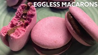 Eggless Macaron Recipe Vegan Macaron Shell