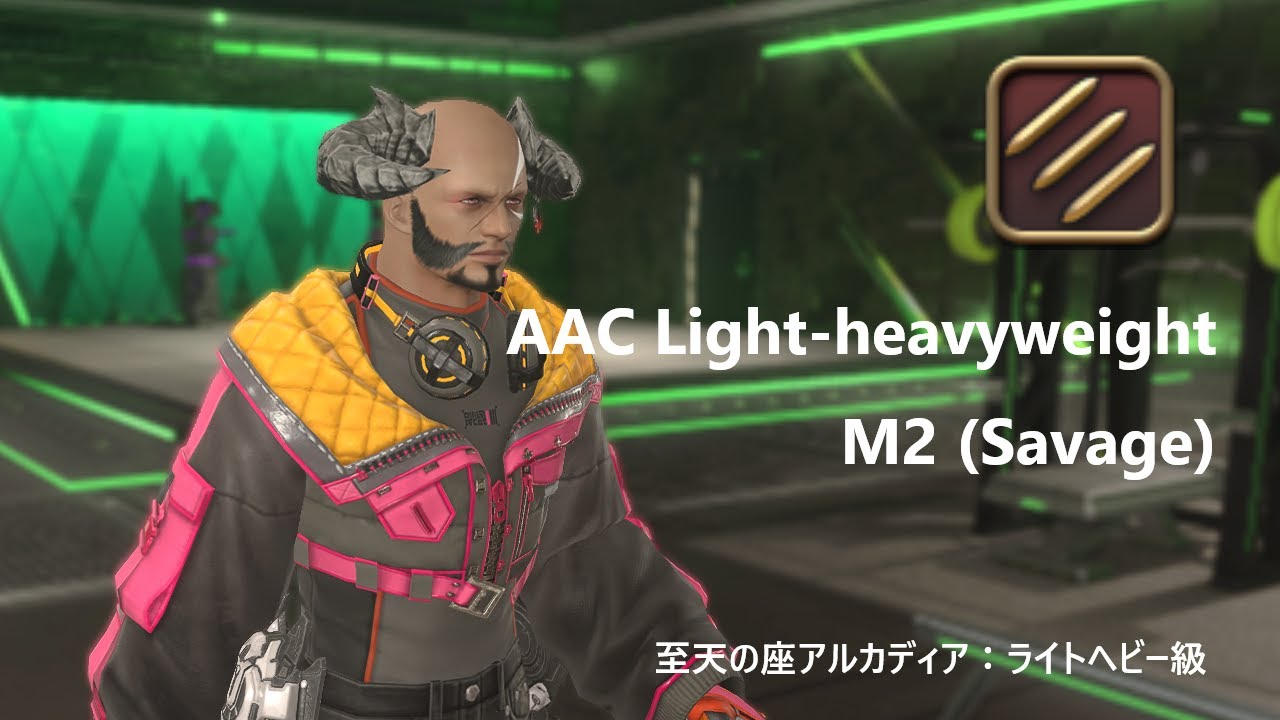 【FF14】アルカディア零式：LH級2層 モンク視点（AAC M2S  MNK POV）