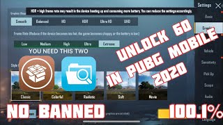 PUBG MOBILE UNLOCK 60 FPS ANY IPHONE 7/6S/6 JAILBREAK 2020/2021