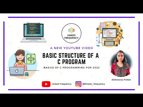 Basic structure of a C program #E04 | Aishwarya Pattar