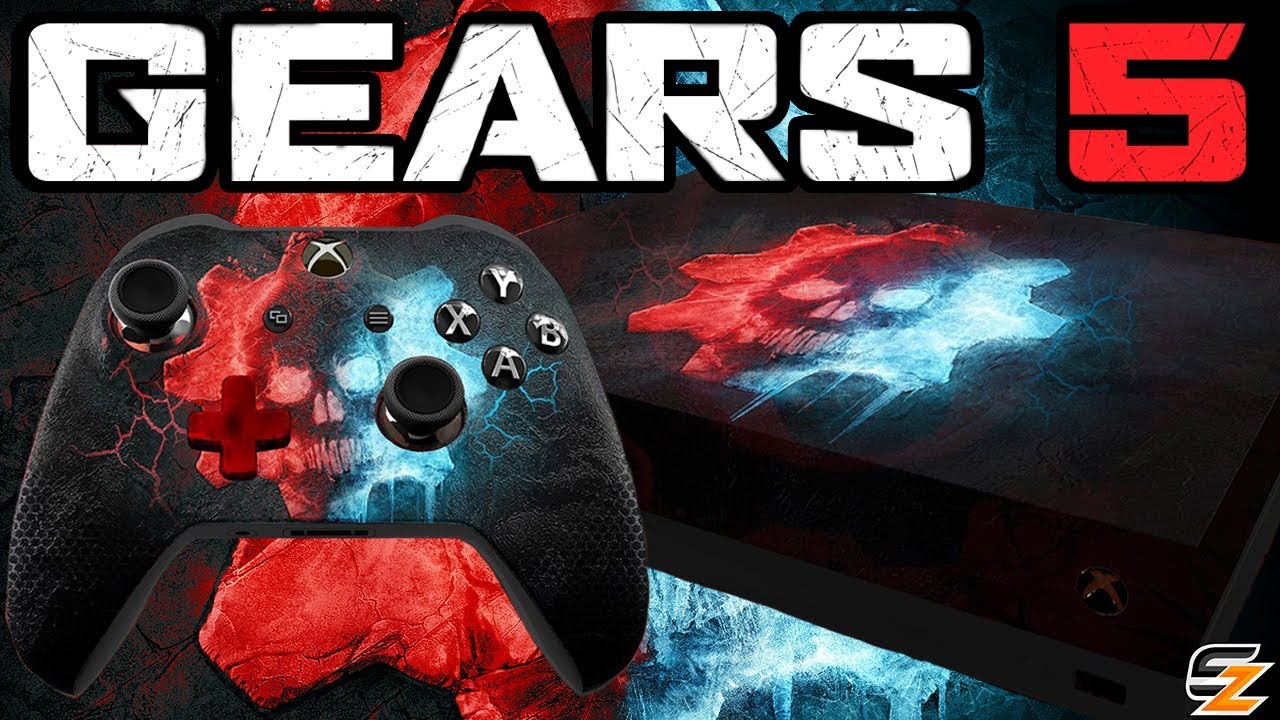 GEARS 5 Fan Made Gears 5 Limited Edition Xbox One Console! YouTube
