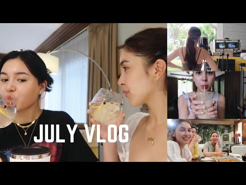 JULY VLOG: New Normal Shoot, Making Dalgona Coffee and Claudia’s 21st Birthday | Julia Barretto