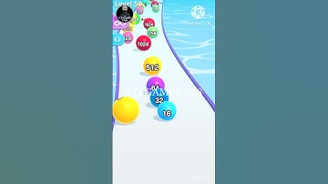 Ball Run 2048 Level 79 #gameplay #andoridgames #shortsvideo #ballgame