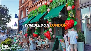 Wimbledon Walk 2025 🎾 From Station to Tennis Grounds plus Village  Decorations | London in 4K HDR