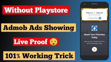Without Playstore Admob Ads Showing 😲 | Live Proof 101% Working Trick 2020