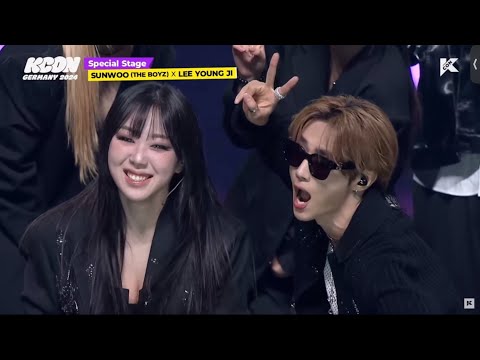 THE BOYZ SUNWOO X LEE YOUNGJI - BEST FRIEND(SAWEETIE FT DOJA CAT) COLLABORATION AT KCON GERMANY 2024