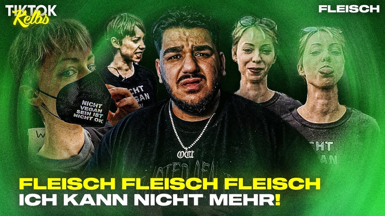 Die komischste TikTok Veganerin triggert mies 🍔🥓🥩🍖 | Onurcan