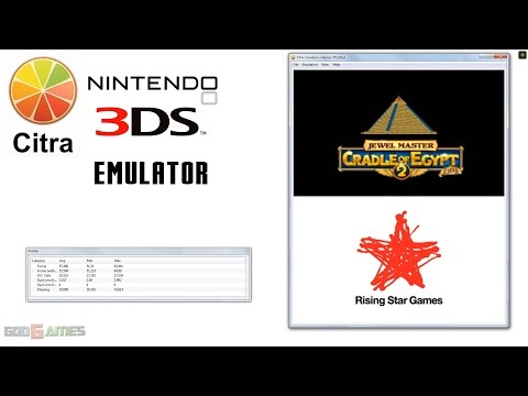 Citra 3DS Emulator   Jewel Master Cradle of Egypt 2 Gameplay #2 with Opengl Renderer