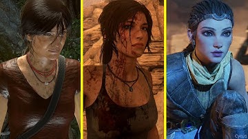 PS4 Pro vs PS5 - RoTR vs Uncharted vs Unreal Engine 5 Tech Demo Early Graphics Comparison