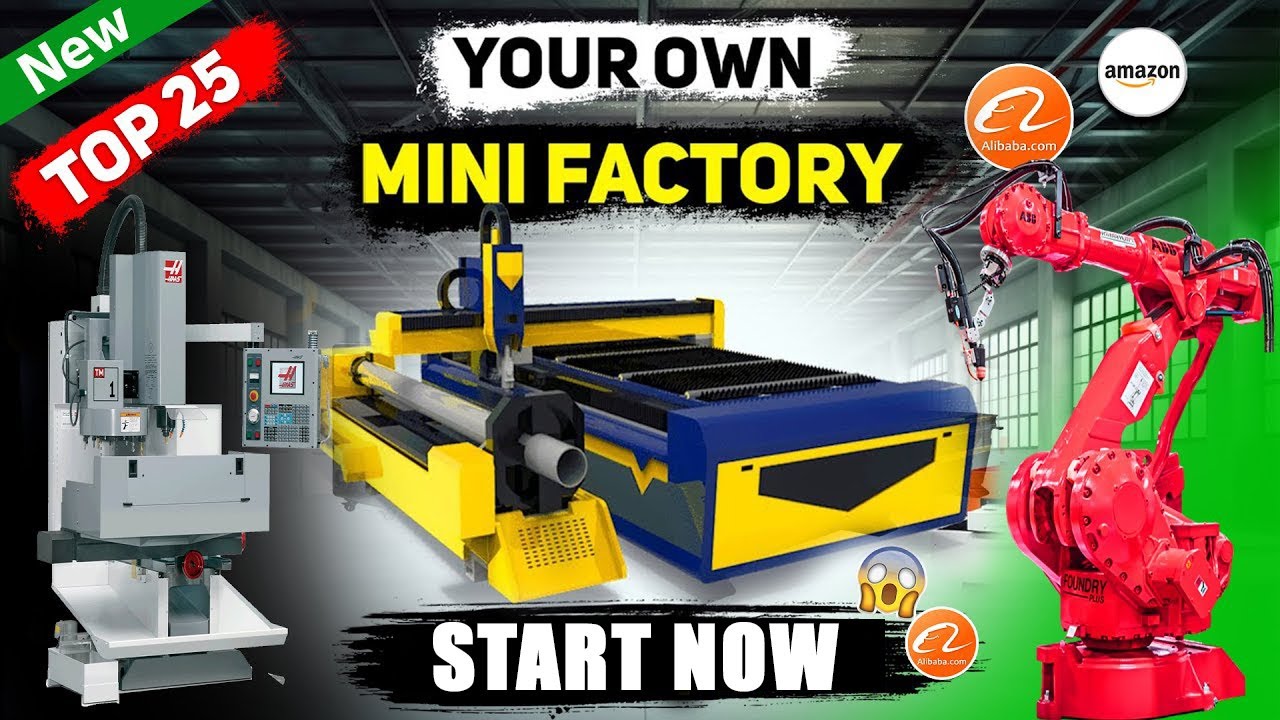 25 Business Machines You can Buy from Amazon to Make Money! 25 mini manufacturing business ideas