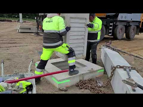 Video: Prefabricated reinforced concrete foundation: technology, device, installation