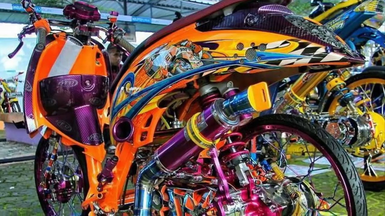 MODIFIKASI HONDA DRAG - YouTube