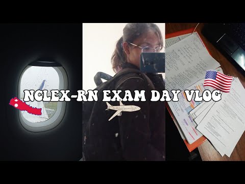 NCLEX-RN EXAM DAY VLOG | going to India, after-exam and results