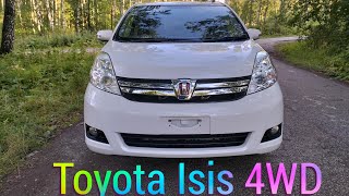 Toyota Isis 4WD. Обзор.