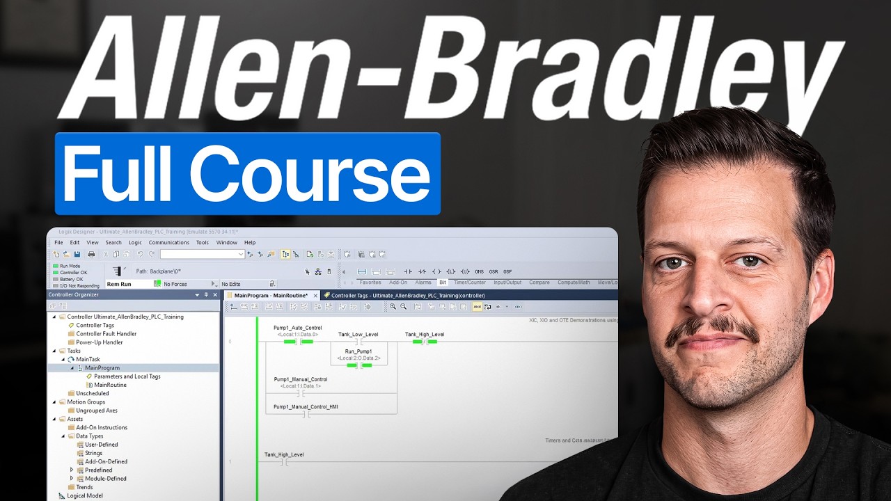 The Ultimate Allen Bradley PLC Training For Beginners in 2026