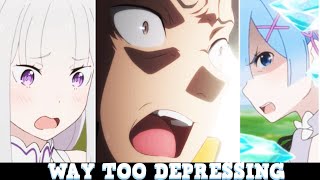 This is TOO TRAGIC & DEPRESSING For Me... Re:Zero Season 2 Episodes 1 & 2