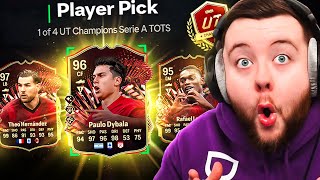 OMG I PACKED RED TOTS DYBALA!!!