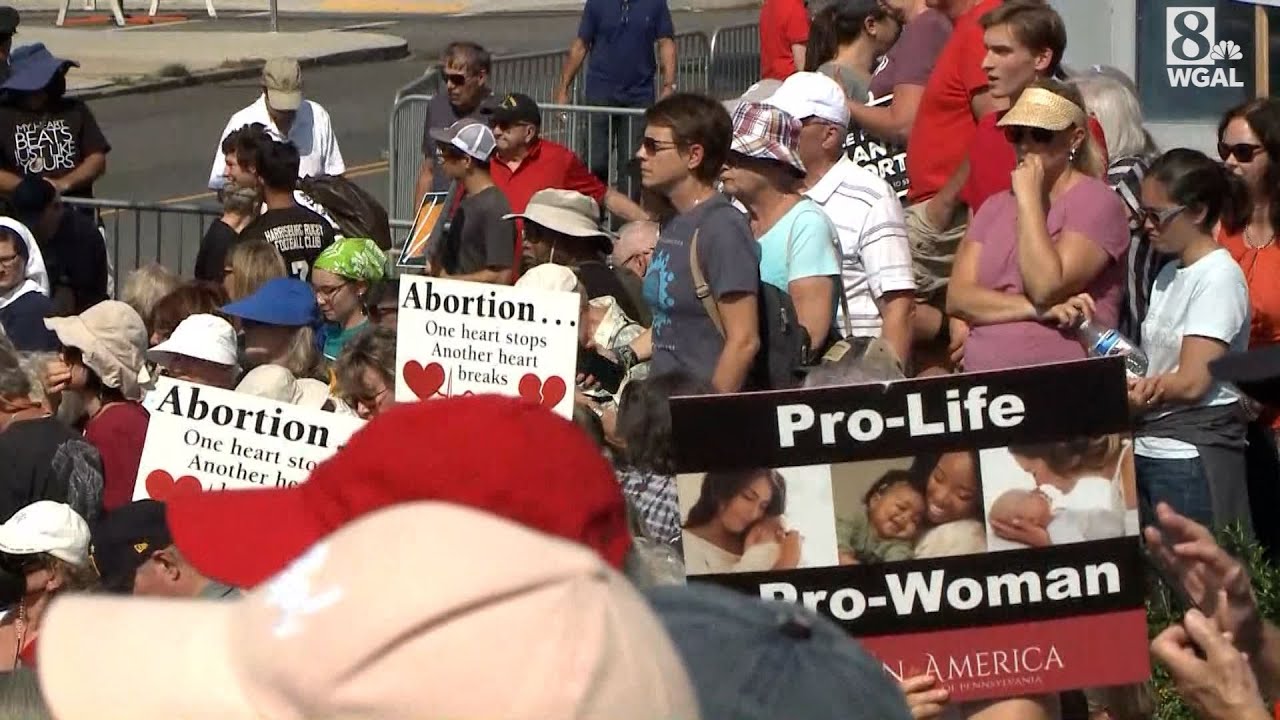 Video from the March for Life Rally in Harrisburg, Pa. - YouTube