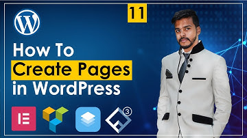 How To Create Pages in WordPress Urdu/Hindi | How To Create a Landing Page in WordPress