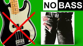 Wild Horses (2009 Mix) - The Rolling Stones | No Bass (Play Along)