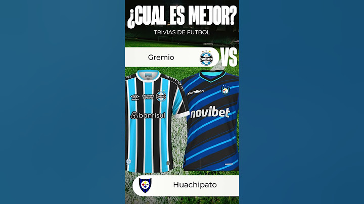 Gremio vs Huachipato ¿Que Camiseta Es Mejor? #gremio #huachipato #copalibertadores #futbol