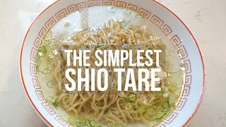 The SIMPLEST Shio Tare for Ramen (Recipe)