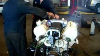 Detroit 6V53 with Whipple supercharger first test fire of NOS military create motor