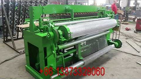 China direct factory full automatic 1.5m stainless steel wire mesh welding machine