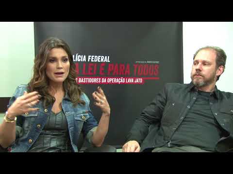 Polícia Federal - A Lei é para todos - Entrevista com Flávia Alessandra e Bruce Gomlevsky