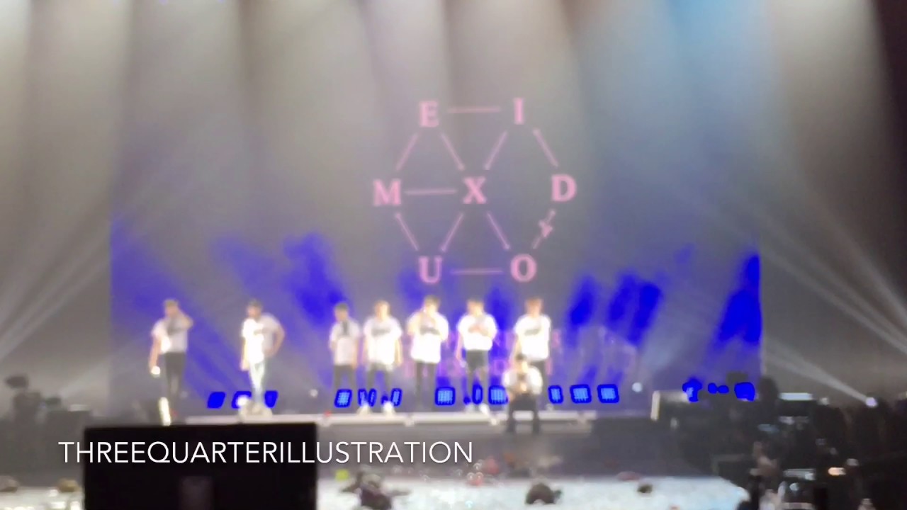 20170425 EXO EXO'rDIUM in Newark - Ending