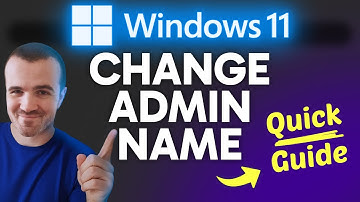 How to Change Administrator Name on Windows 11 (Step by Step) 2025