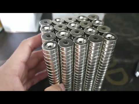 Video Nam châm 15.5mm lỗ 4,2mm - Hàng N38 - youtube