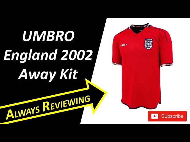 England 2002 Away Kit 🔥 Beckham's Redemption vs Argentina | Umbro
